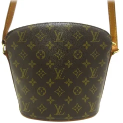 Louis Vuitton Vintage - Monogram Drouot - Brown - Monogram Canvas and Vachetta Leather Crossbody Bag - Luxury High Quality - Avvenice