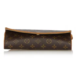 Louis Vuitton Vintage - Monogram Pochette Twin GM Bag - Brown - Monogram Canvas and Leather Handbag - Luxury High Quality - Avvenice
