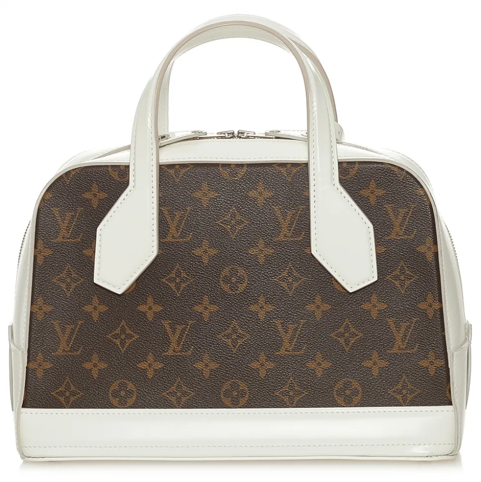 Louis Vuitton Vintage - Monogram Dora PM - Brown White - Leather Handbag - Luxury High Quality - Avvenice