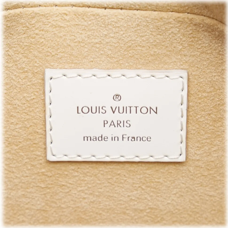 Louis Vuitton Vintage - Monogram Dora PM - Brown White - Leather Handbag - Luxury High Quality - Avvenice