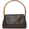 Louis Vuitton Vintage - Monogram Looping Mini - Brown - Leather Handbag - Luxury High Quality - Avvenice
