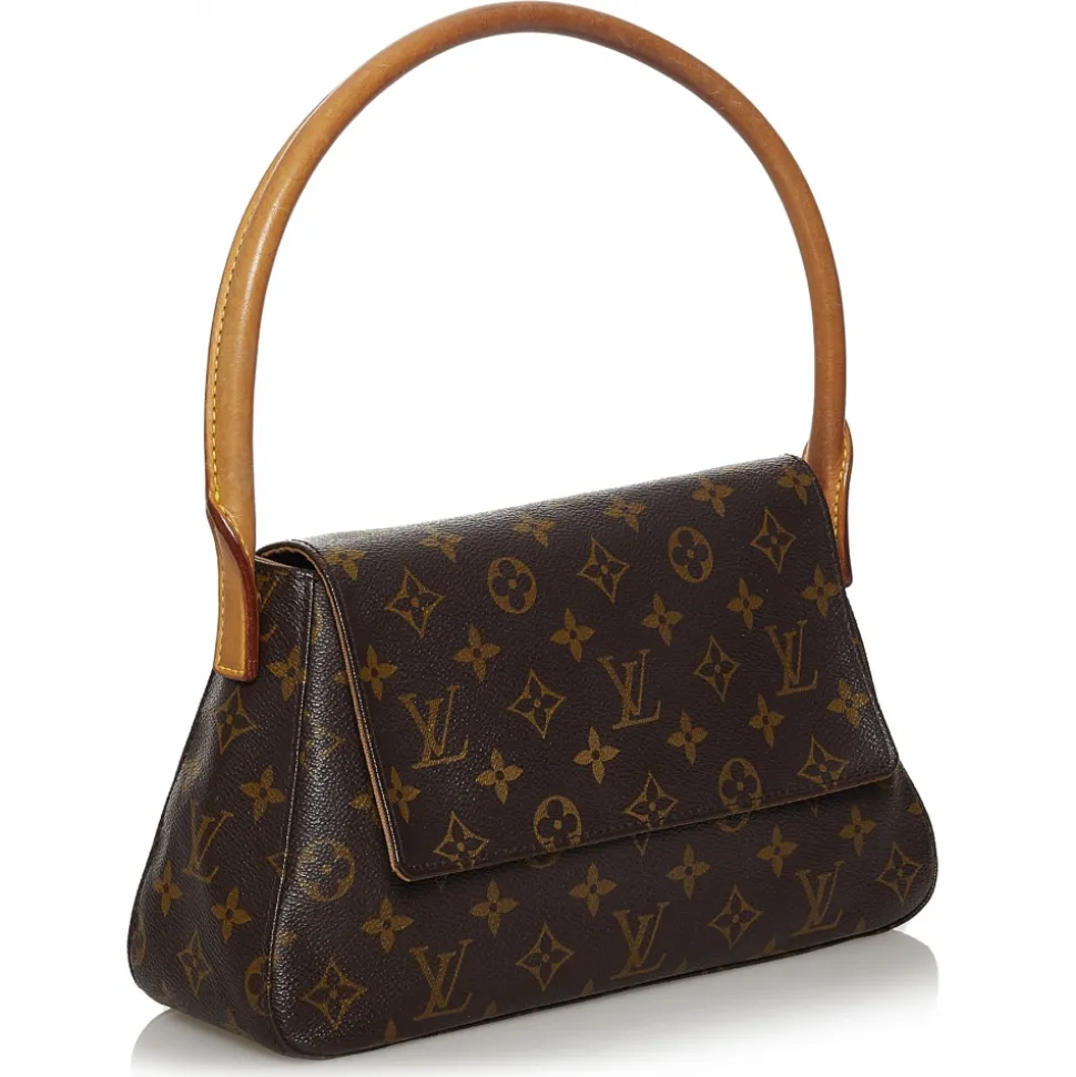 Louis Vuitton Vintage - Monogram Looping Mini - Brown - Leather Handbag - Luxury High Quality - Avvenice