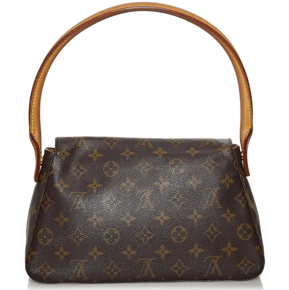 Louis Vuitton Vintage - Monogram Looping Mini - Brown - Leather Handbag - Luxury High Quality - Avvenice