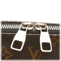 Louis Vuitton Vintage - Monogram Macassar Porte-Documents Jour Bag - Brown - Canvas and Leather Handbag - Luxury High Quality - Avvenice