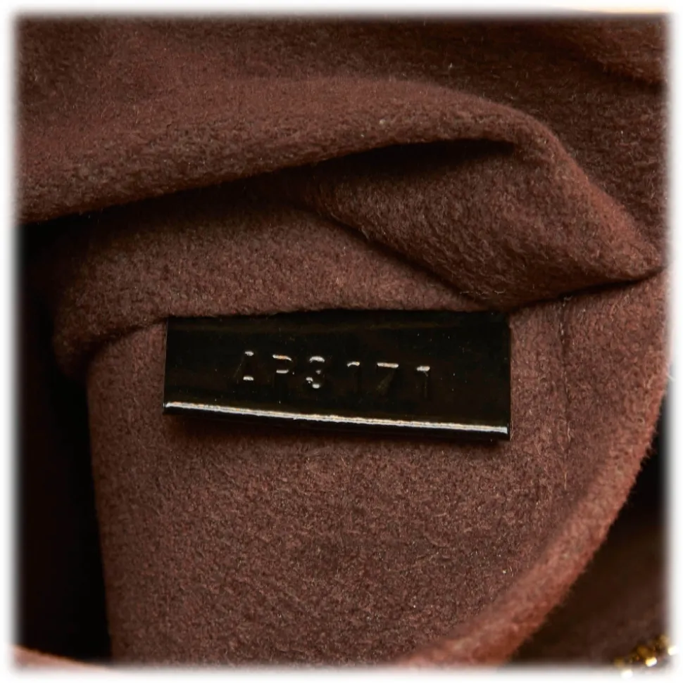 Louis Vuitton Vintage - Monogram Etoile Exotique MM - Brown - Canvas and Python Leather Handbag - Luxury High Quality - Avvenice