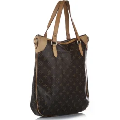 Louis Vuitton Vintage - Monogram Odeon GM - Brown - Monogram Canvas and Vachetta Leather Satchel - Luxury High Quality - Avvenice