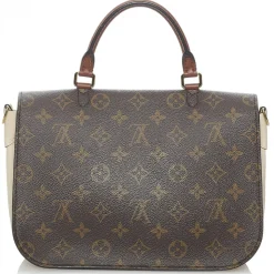 Louis Vuitton Vintage - Monogram Marignan - Brown White - Leather Handbag - Luxury High Quality - Avvenice
