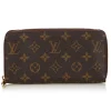 Louis Vuitton Vintage - Monogram Zippy Wallet - Brown - Monogram Canvas and Leather Wallet - Luxury High Quality - Avvenice