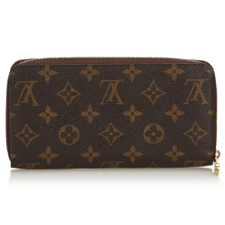 Louis Vuitton Vintage - Monogram Zippy Wallet - Brown - Monogram Canvas and Leather Wallet - Luxury High Quality - Avvenice