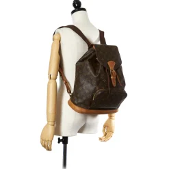 Louis Vuitton Vintage - Monogram Montsouris GM - Brown - Canvas and Vachetta Leather Backpack - Luxury High Quality - Avvenice