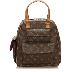 Louis Vuitton Vintage - Monogram Excentri-Cite Bag - Brown - Monogram Canvas and Leather Handbag - Luxury High Quality - Avvenice