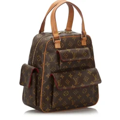 Louis Vuitton Vintage - Monogram Excentri-Cite Bag - Brown - Monogram Canvas and Leather Handbag - Luxury High Quality - Avvenice