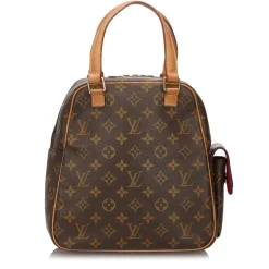 Louis Vuitton Vintage - Monogram Excentri-Cite Bag - Brown - Monogram Canvas and Leather Handbag - Luxury High Quality - Avvenice