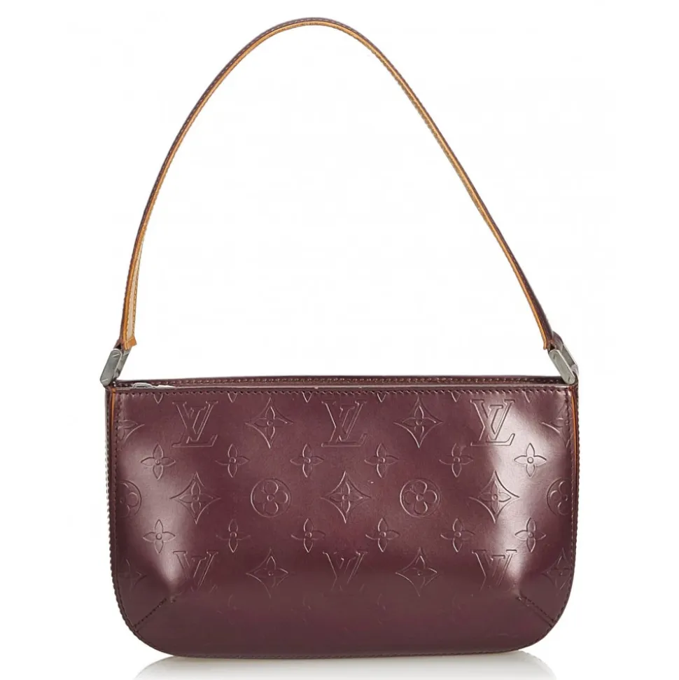 Louis Vuitton Vintage - Monogram Mat Fowler Bag - Purple - Vernis Leather Handbag - Luxury High Quality - Avvenice