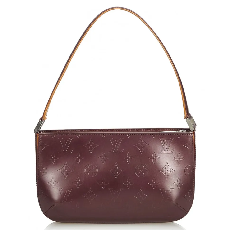 Louis Vuitton Vintage - Monogram Mat Fowler Bag - Purple - Vernis Leather Handbag - Luxury High Quality - Avvenice