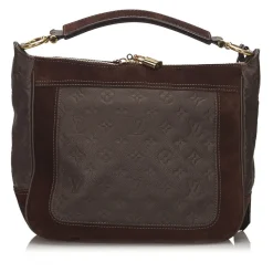 Louis Vuitton Vintage - Monogram Empreinte Audacieuse PM Bag - Dark Brown - Leather and Suede Handbag - Luxury High Quality - Avvenice
