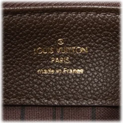 Louis Vuitton Vintage - Monogram Empreinte Audacieuse PM Bag - Dark Brown - Leather and Suede Handbag - Luxury High Quality - Avvenice