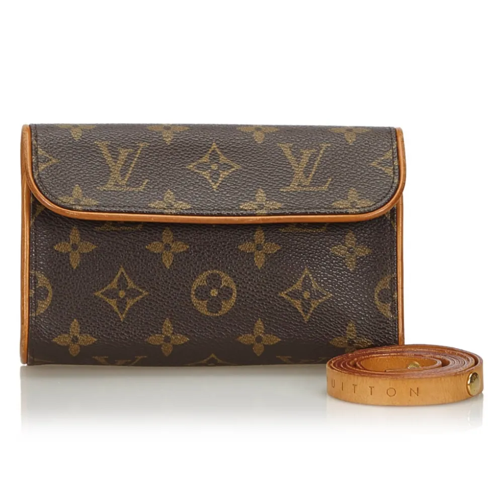 Louis Vuitton Vintage - Monogram Florentine Pochette Bag - Brown - Monogram Canvas and Leather Handbag - Luxury High Quality - Avvenice