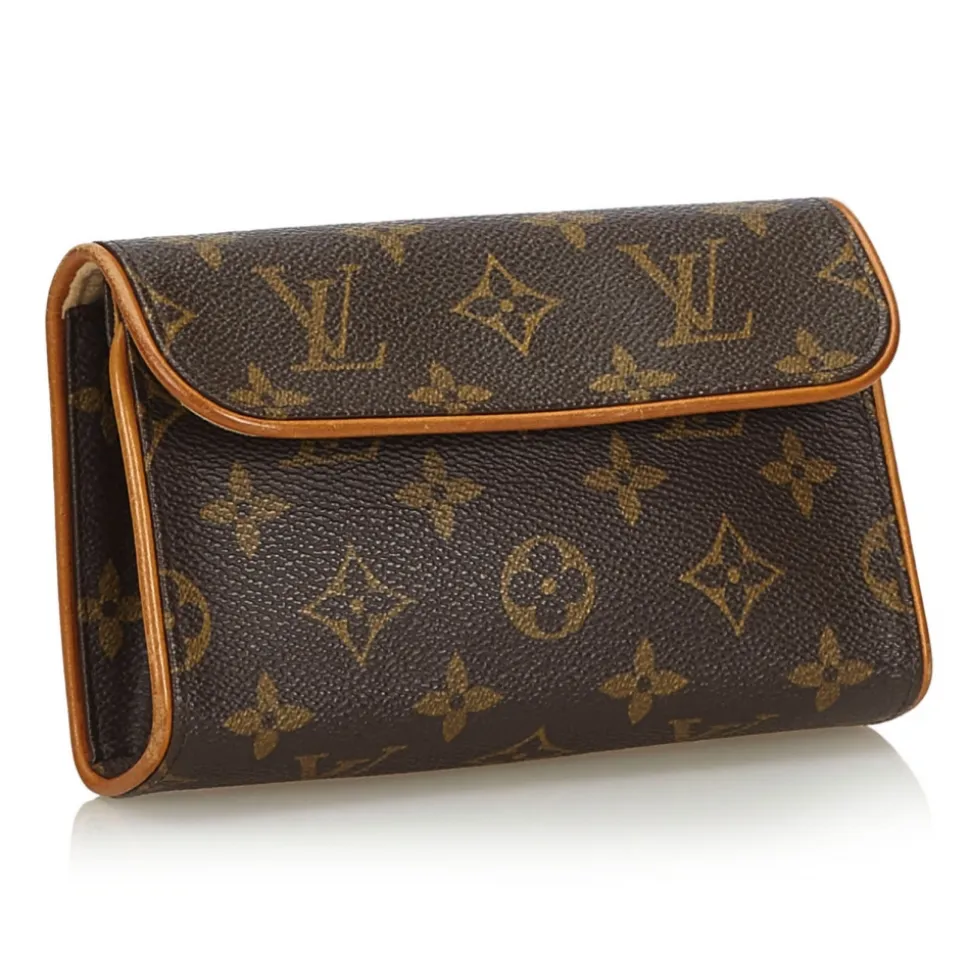 Louis Vuitton Vintage - Monogram Florentine Pochette Bag - Brown - Monogram Canvas and Leather Handbag - Luxury High Quality - Avvenice