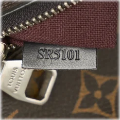 Louis Vuitton Vintage - Monogram Macassar Torres PM Brown Black - Canvas and Calf Leather Crossbody Bag - Luxury High Quality - Avvenice