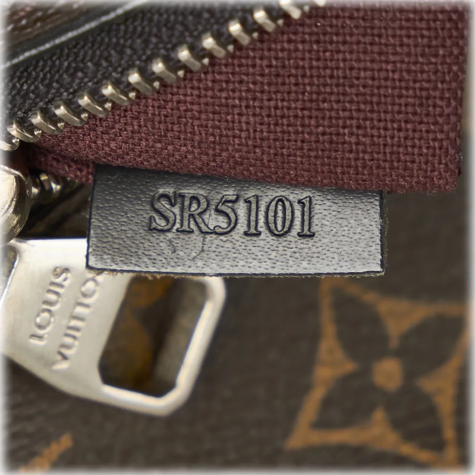 Louis Vuitton Vintage - Monogram Macassar Torres PM Brown Black - Canvas and Calf Leather Crossbody Bag - Luxury High Quality - Avvenice