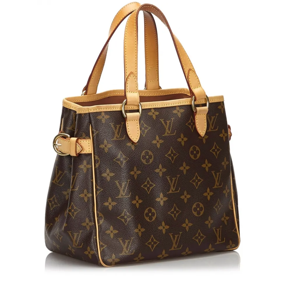 Louis Vuitton Vintage - Monogram Batignolles Vertical Bag - Brown - Canvas and Leather Handbag - Luxury High Quality - Avvenice