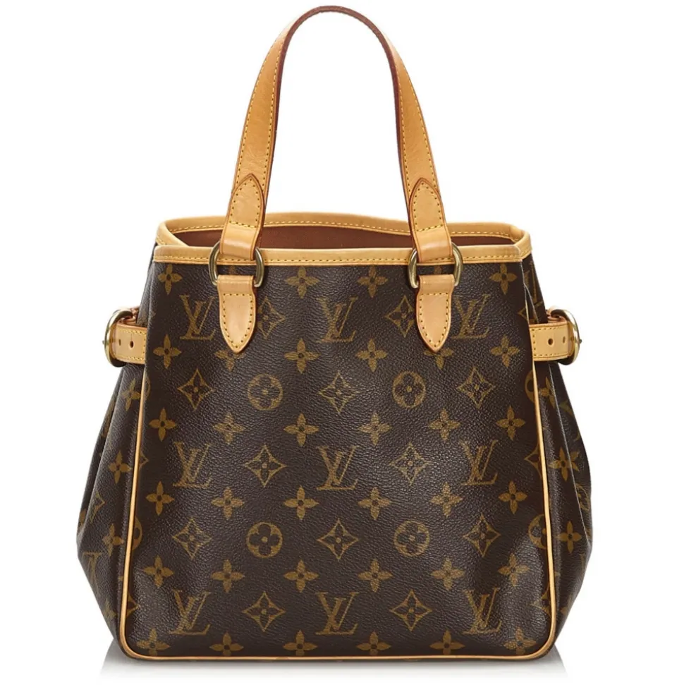 Louis Vuitton Vintage - Monogram Batignolles Vertical Bag - Brown - Canvas and Leather Handbag - Luxury High Quality - Avvenice