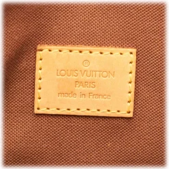 Louis Vuitton Vintage - Monogram Batignolles Vertical Bag - Brown - Canvas and Leather Handbag - Luxury High Quality - Avvenice