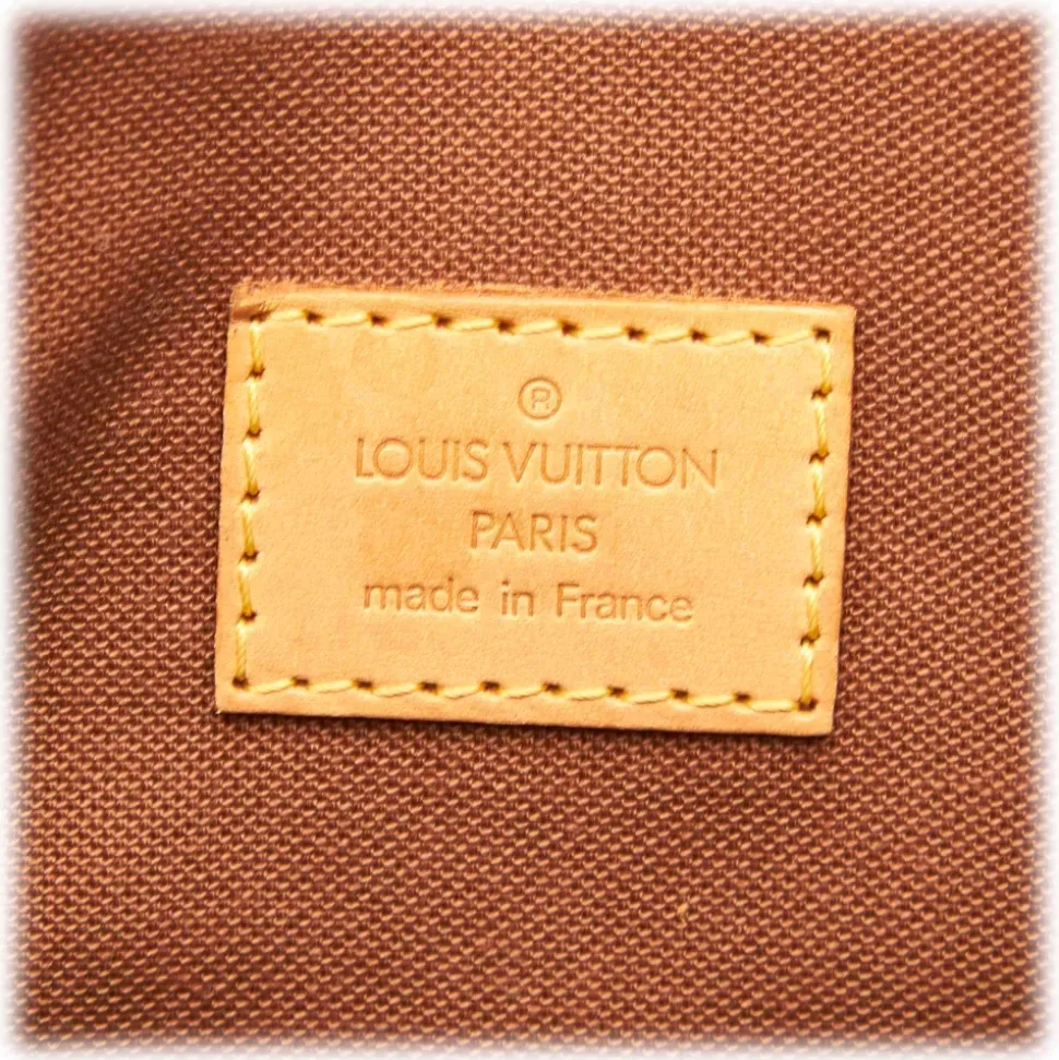 Louis Vuitton Vintage - Monogram Batignolles Vertical Bag - Brown - Canvas and Leather Handbag - Luxury High Quality - Avvenice