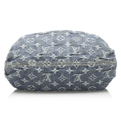 Louis Vuitton Vintage - Monogram Denim Pleaty Handbag - Denim - Leather Handbag - Luxury High Quality - Avvenice