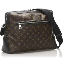 Louis Vuitton Vintage - Monogram Macassar Torres Brown - Monogram Canvas and Calf Leather Crossbody Bag - Luxury High Quality - Avvenice