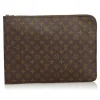 Louis Vuitton Vintage - Monogram Poche Documents Portfolio Bag - Brown - Canvas and Leather Handbag - Luxury High Quality - Avvenice