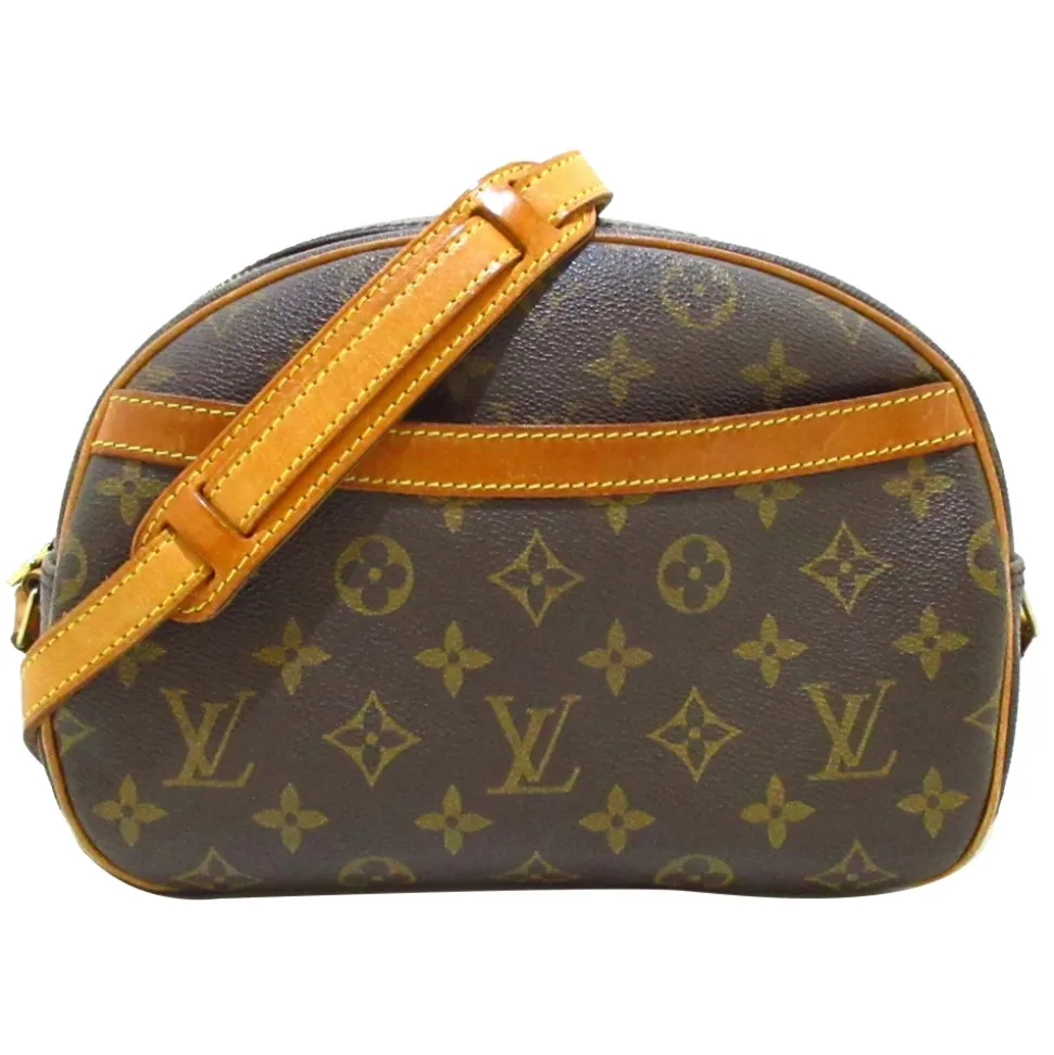Louis Vuitton Vintage - Monogram Blois - Brown - Monogram Canvas Crossbody Bag - Luxury High Quality - Avvenice