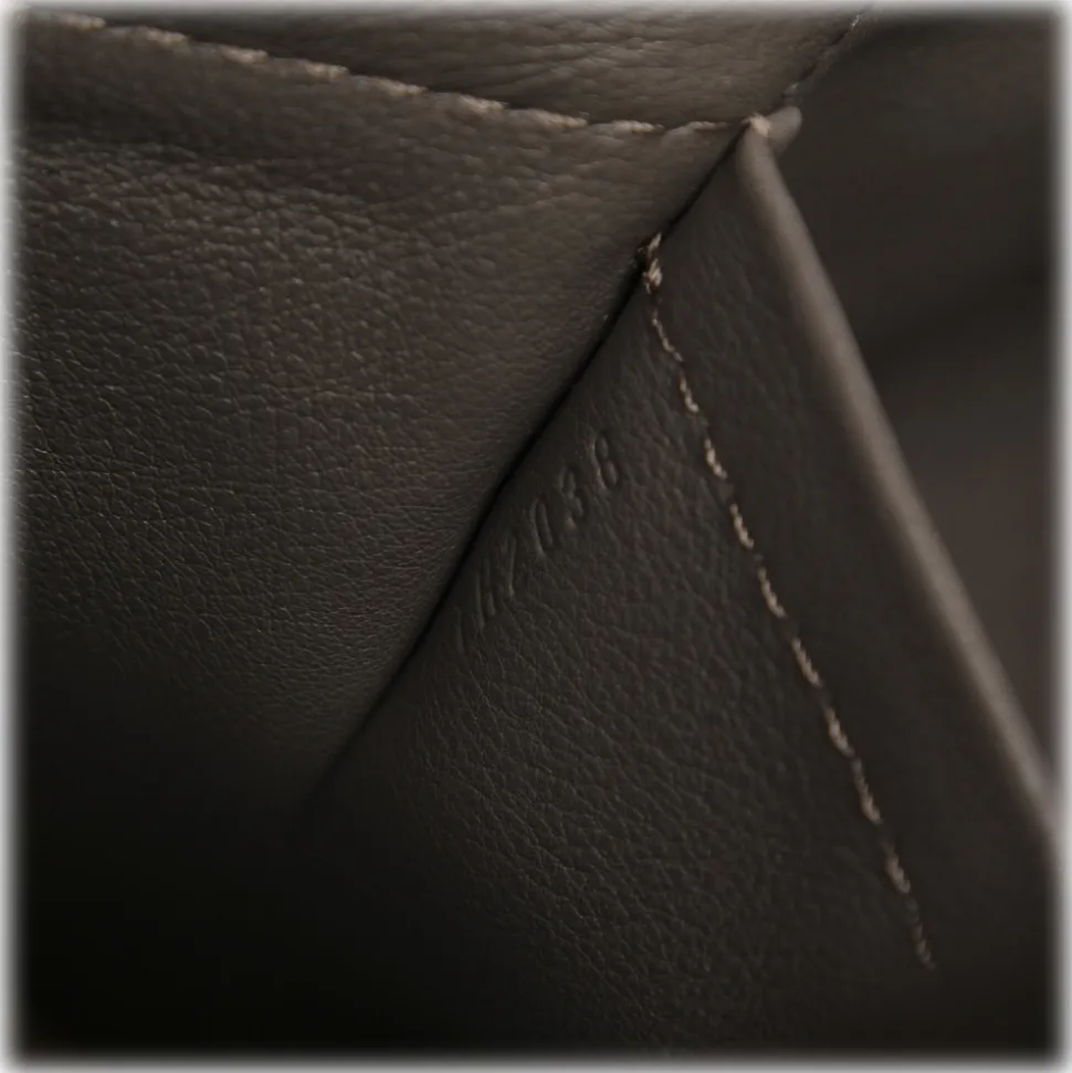 Louis Vuitton Vintage - Monogram Suede Whisper PM - Black Brown - Suede Leather Tote Bag - Luxury High Quality - Avvenice