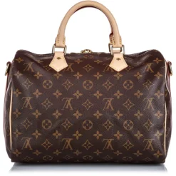 Louis Vuitton Vintage - Monogram Speedy Bandouliere 30 Bag - Brown - Monogram Canvas and Leather Handbag - Luxury High Quality - Avvenice