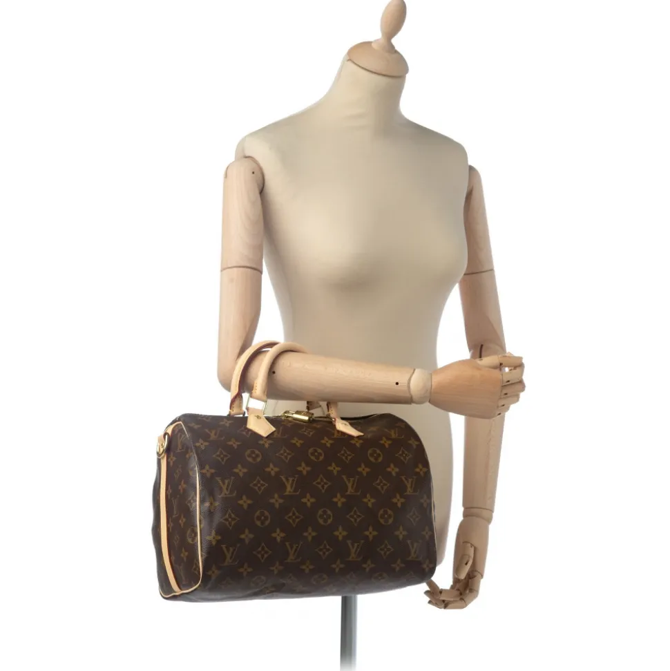 Louis Vuitton Vintage - Monogram Speedy Bandouliere 30 Bag - Brown - Monogram Canvas and Leather Handbag - Luxury High Quality - Avvenice