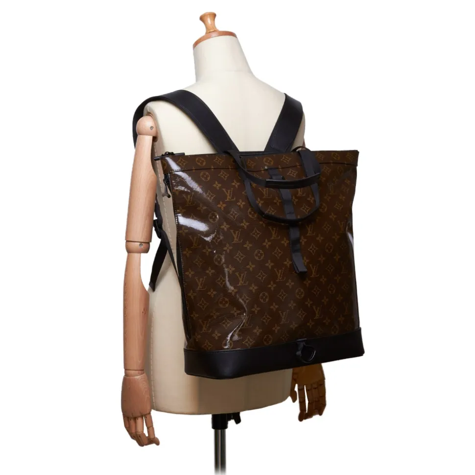 Louis Vuitton Vintage - Monogram Glaze Backpack Bag - Brown - Leather Bag Backpack - Luxury High Quality - Avvenice