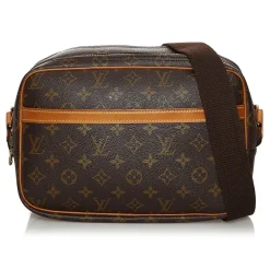 Louis Vuitton Vintage - Monogram Reporter PM - Brown - Monogram Canvas and Leather Crossbody Bag - Luxury High Quality - Avvenice