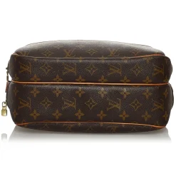 Louis Vuitton Vintage - Monogram Reporter PM - Brown - Monogram Canvas and Leather Crossbody Bag - Luxury High Quality - Avvenice