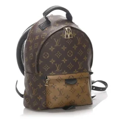 Louis Vuitton Vintage - Monogram Reverse Palm Springs PM Backpack - Brown - Canvas and Leather Backpack - Luxury High Quality - Avvenice
