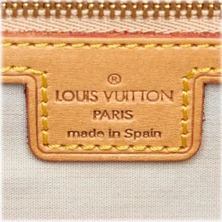 Louis Vuitton Vintage - Monogram Mini Lin Marie Bag - Blue Navy Brown - Monogram Leather Handbag - Luxury High Quality - Avvenice