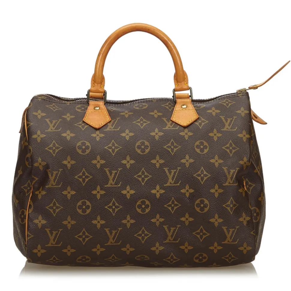 Louis Vuitton Vintage - Monogram Speedy 30 Bag - Brown - Monogram Leather Handbag - Luxury High Quality - Avvenice