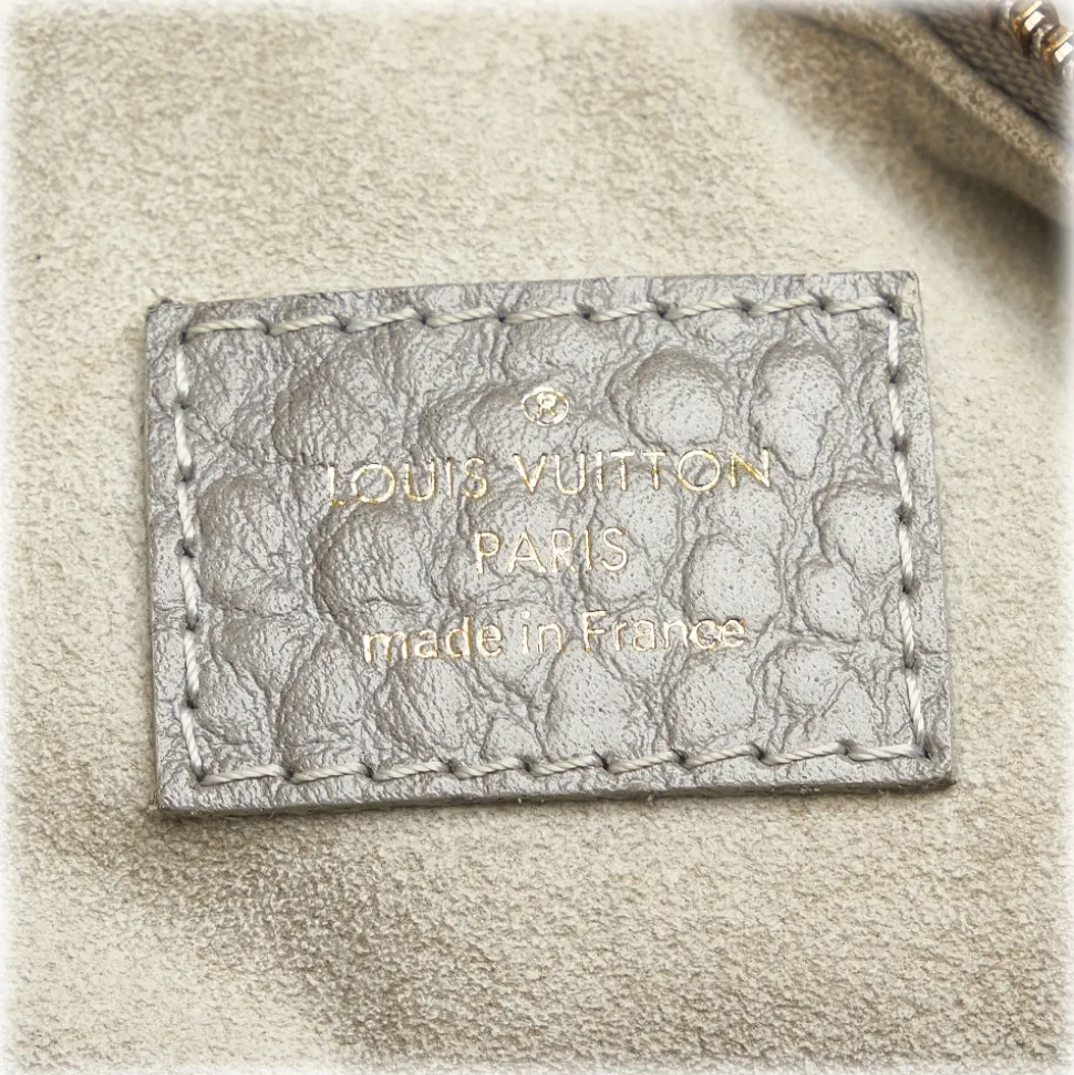 Louis Vuitton Vintage - Monogram Denim Slightly - Gray - Denim and Calf Leather Crossbody Bag - Luxury High Quality - Avvenice