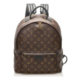 Louis Vuitton Vintage - Monogram Palm Springs MM Backpack - Brown - Canvas and Leather Backpack - Luxury High Quality - Avvenice