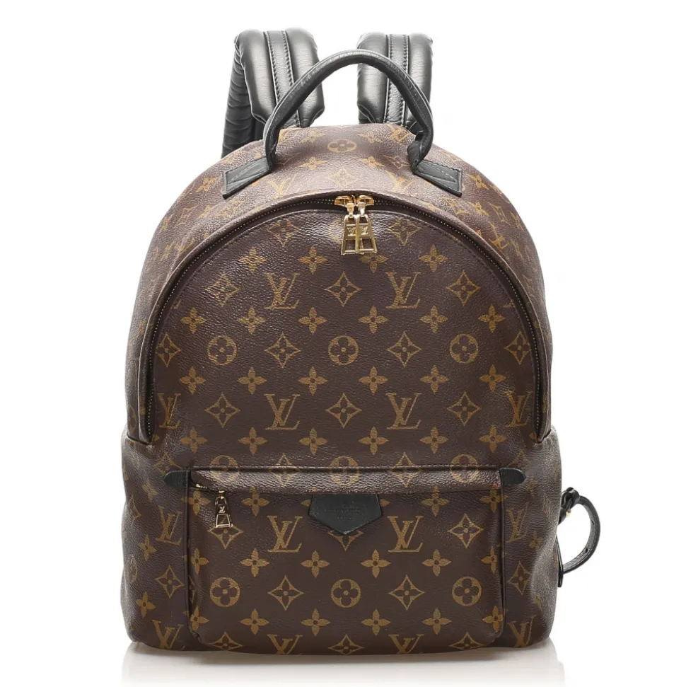 Louis Vuitton Vintage - Monogram Palm Springs MM Backpack - Brown - Canvas and Leather Backpack - Luxury High Quality - Avvenice
