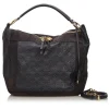 Louis Vuitton Vintage - Monogram Empreinte Audacieuse MM Bag - Navy Blue - Leather and Suede Handbag - Luxury High Quality - Avvenice