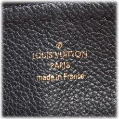 Louis Vuitton Vintage - Monogram Empreinte Audacieuse MM Bag - Navy Blue - Leather and Suede Handbag - Luxury High Quality - Avvenice