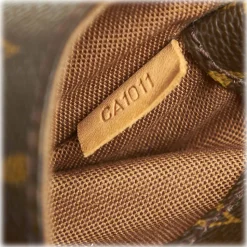 Louis Vuitton Vintage - Monogram Gange Pochette - Brown - Canvas and Vachetta Leather Bag - Luxury High Quality - Avvenice