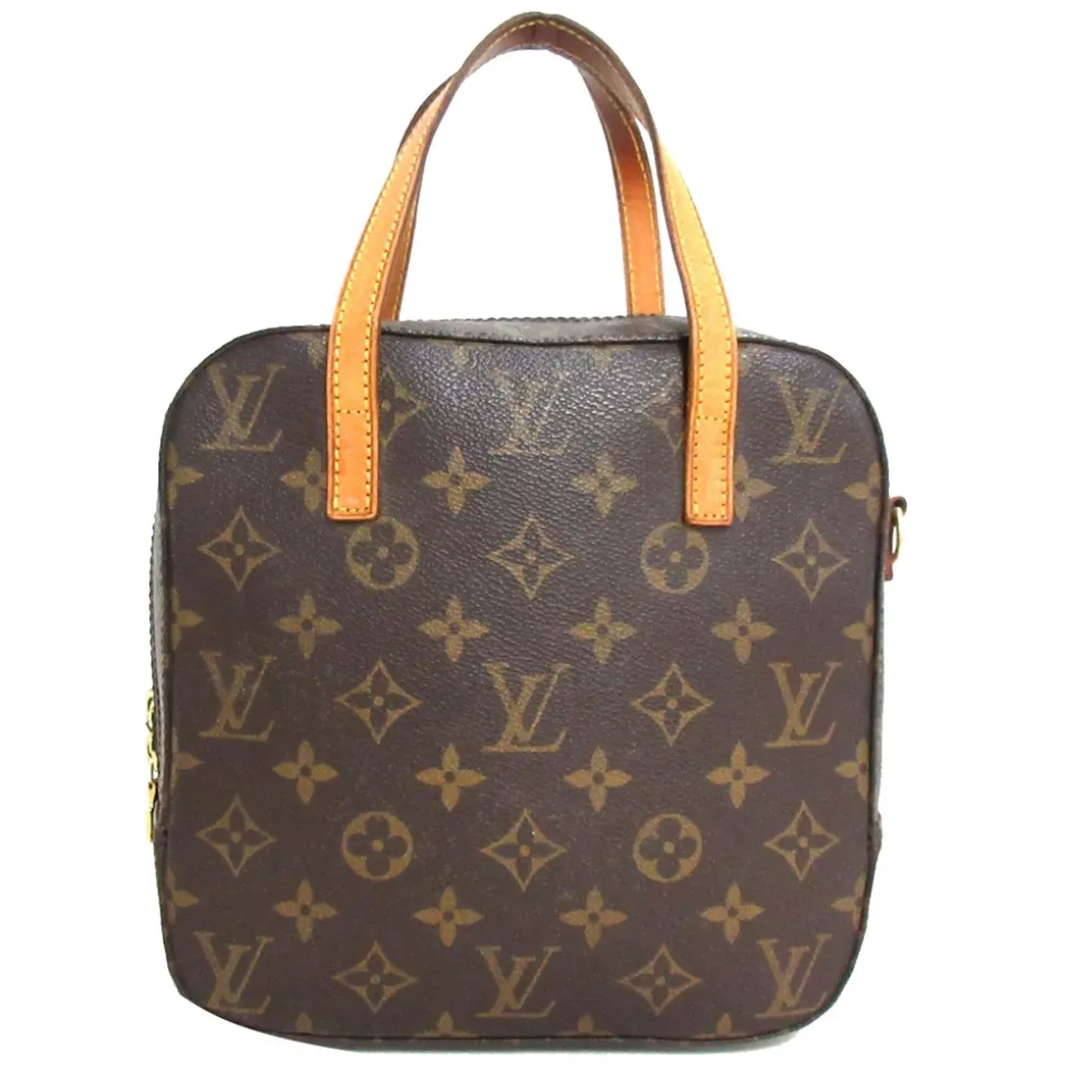 Louis Vuitton Vintage - Monogram Spontini - Brown - Monogram Canvas Handbag - Luxury High Quality - Avvenice