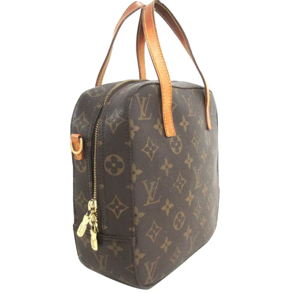 Louis Vuitton Vintage - Monogram Spontini - Brown - Monogram Canvas Handbag - Luxury High Quality - Avvenice